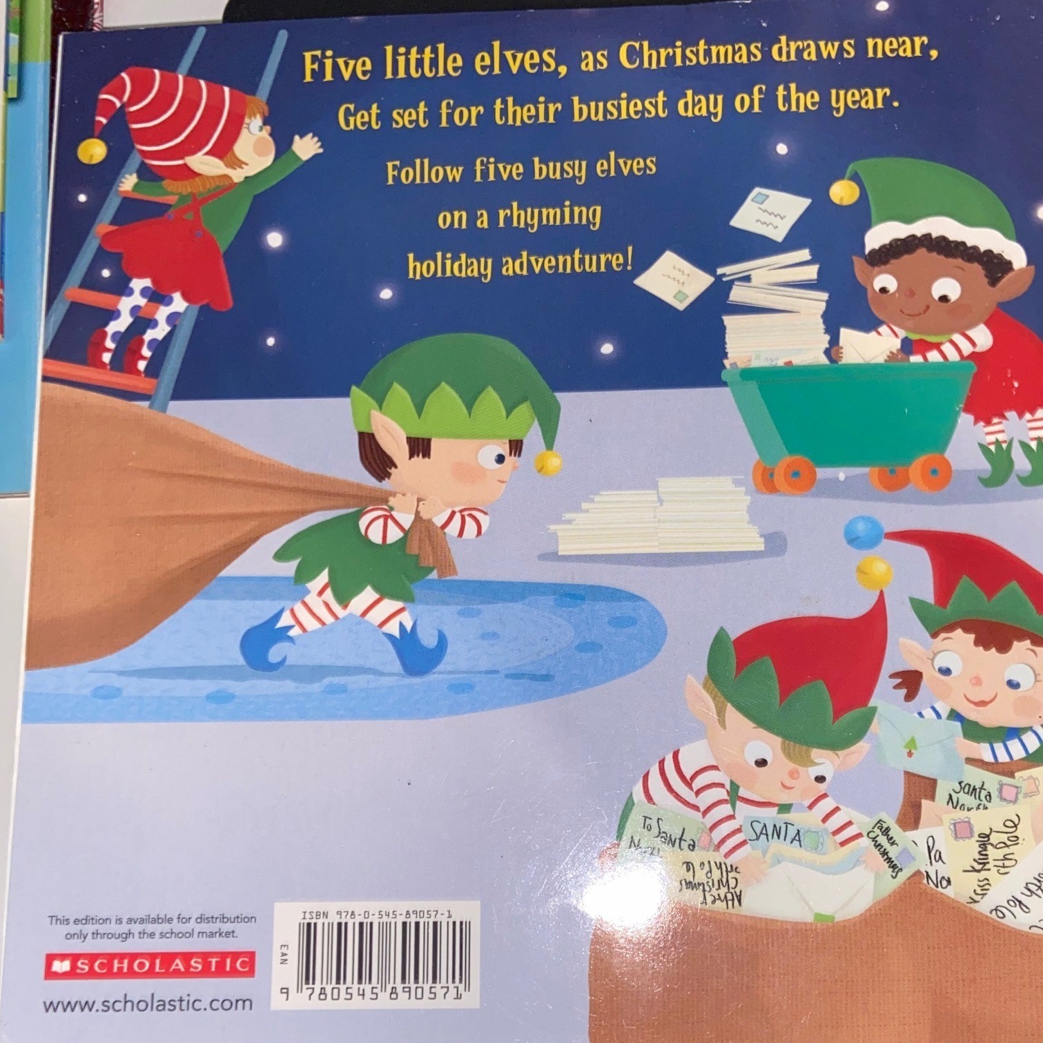 Lot of 12 Childrens Christmas Winter Themed Variety Books Scholastic Collection