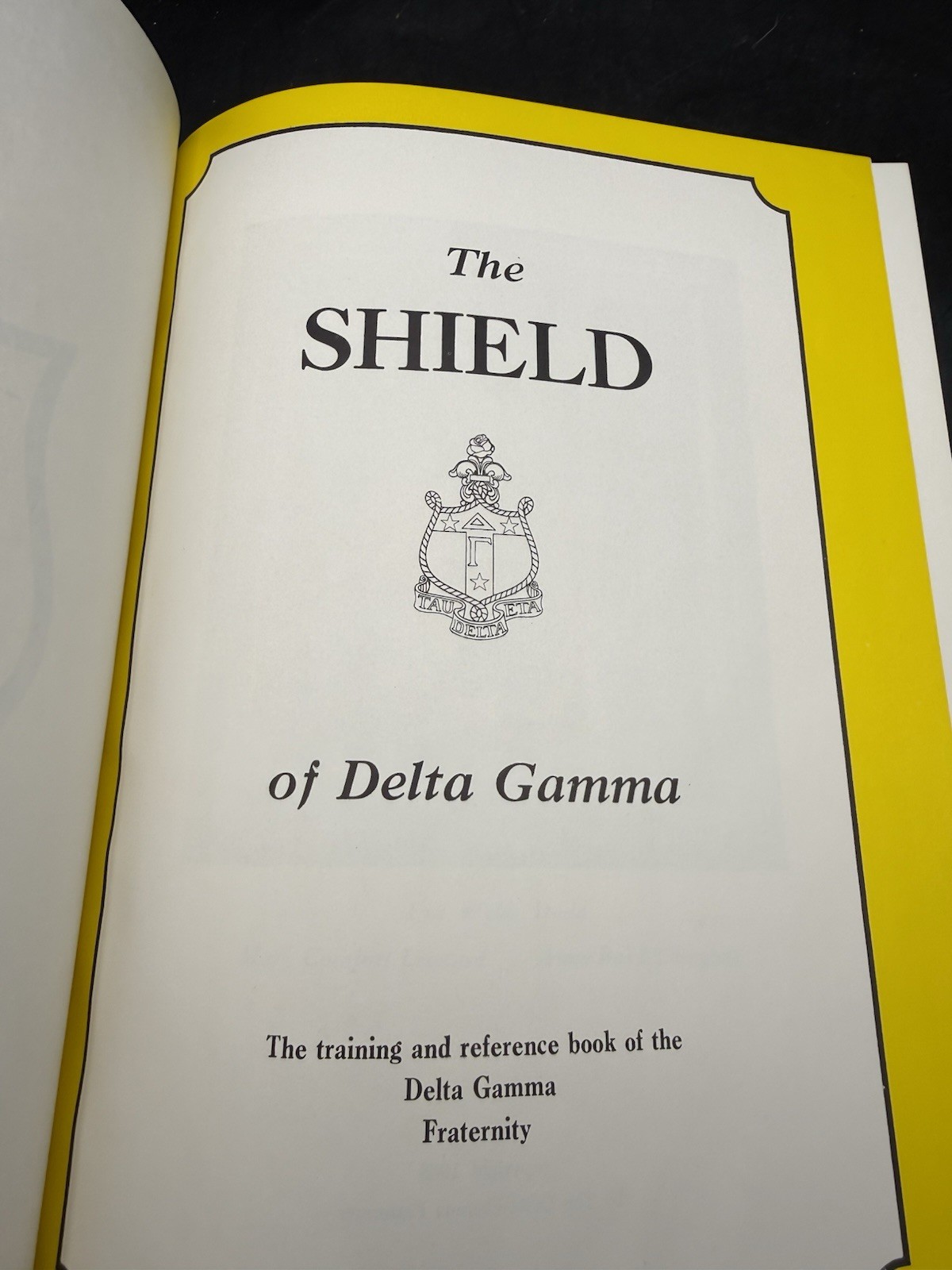Vtg The Shield Of Delta Gamma A History Of Delta Gamma Set Of 2 Reference Books