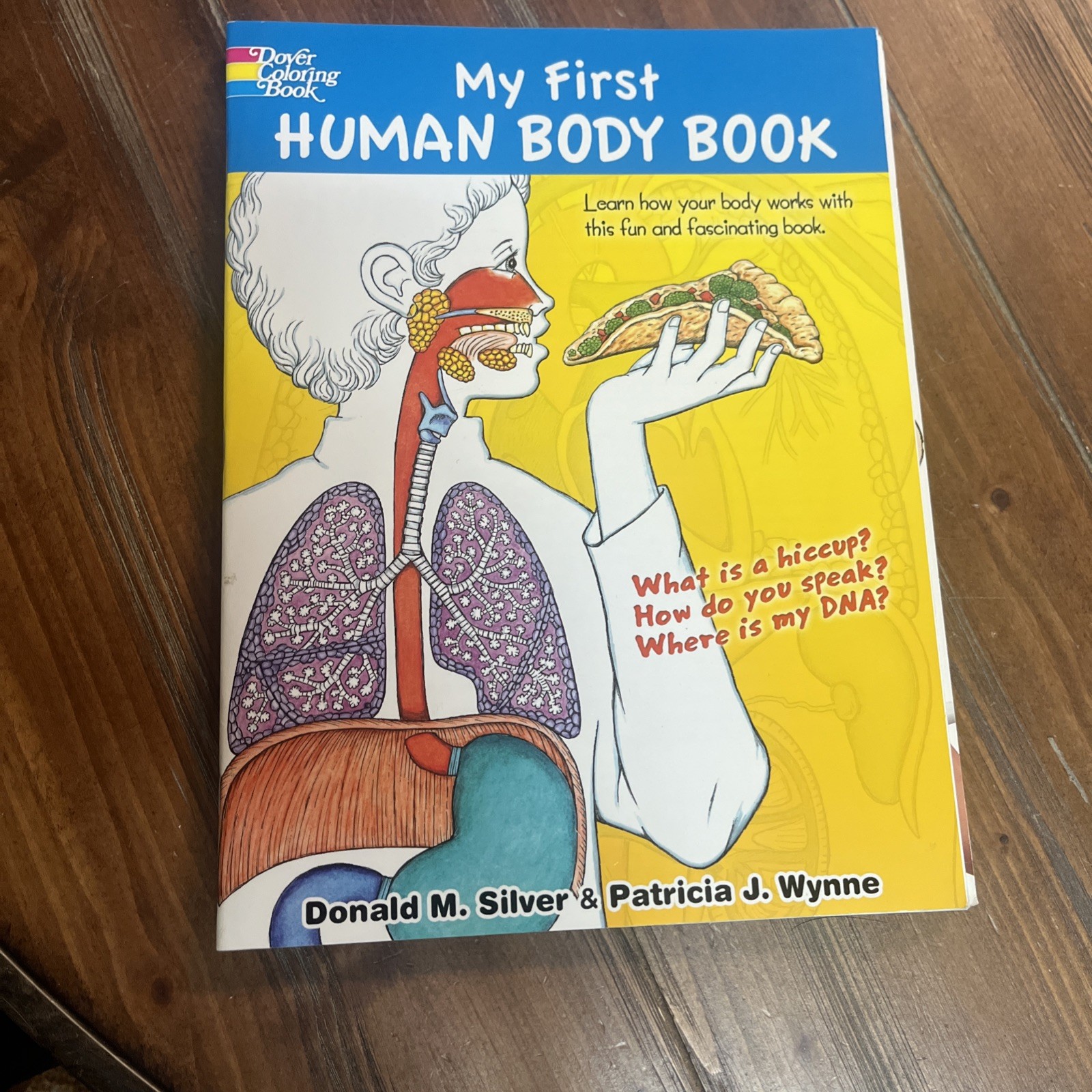 Lot Of 6 Inside Your Body Usborne Dover Coloring Book Set Human Children