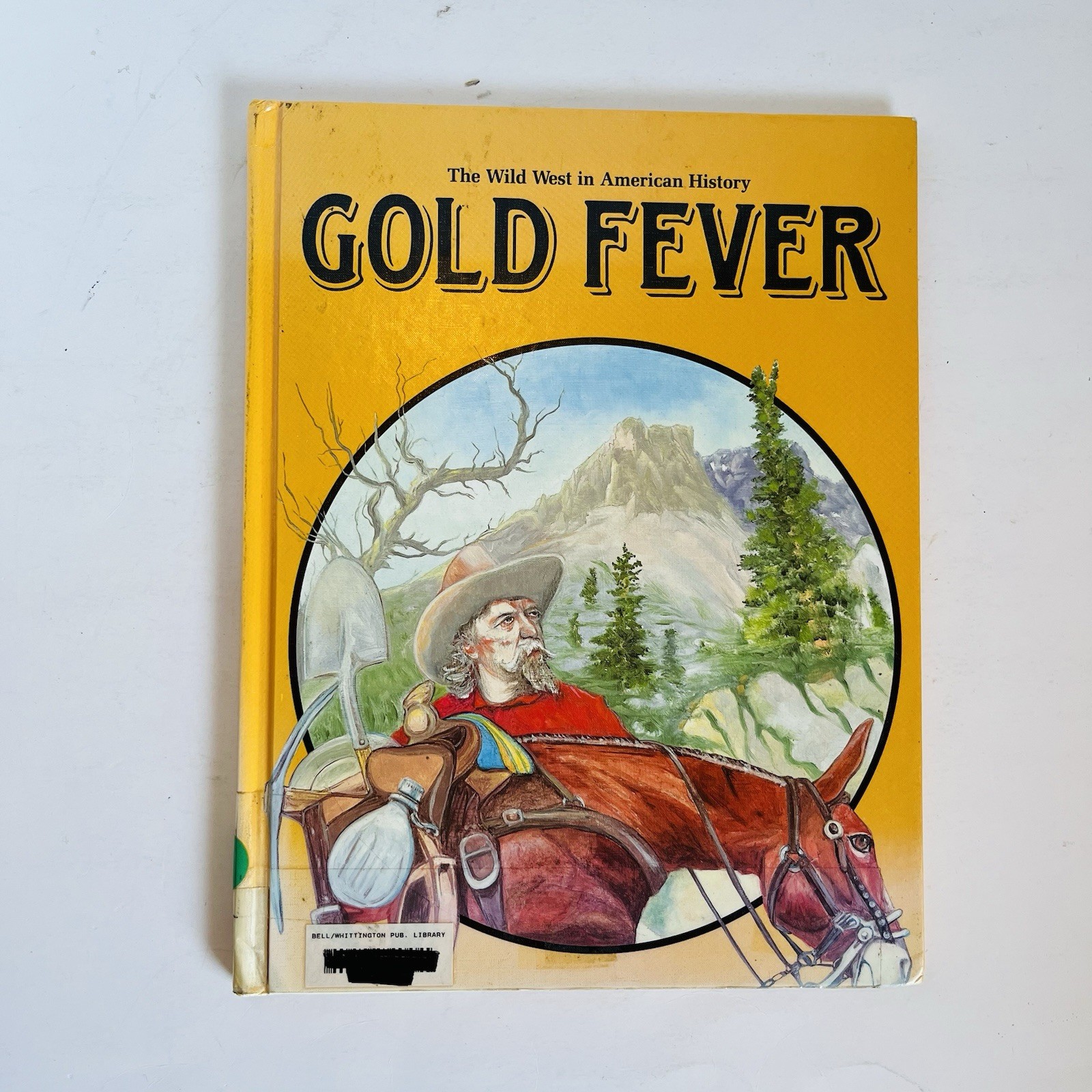 Gold Fever Wild West American History Rourke 1990 AI Lake Hardcover Book ExLib