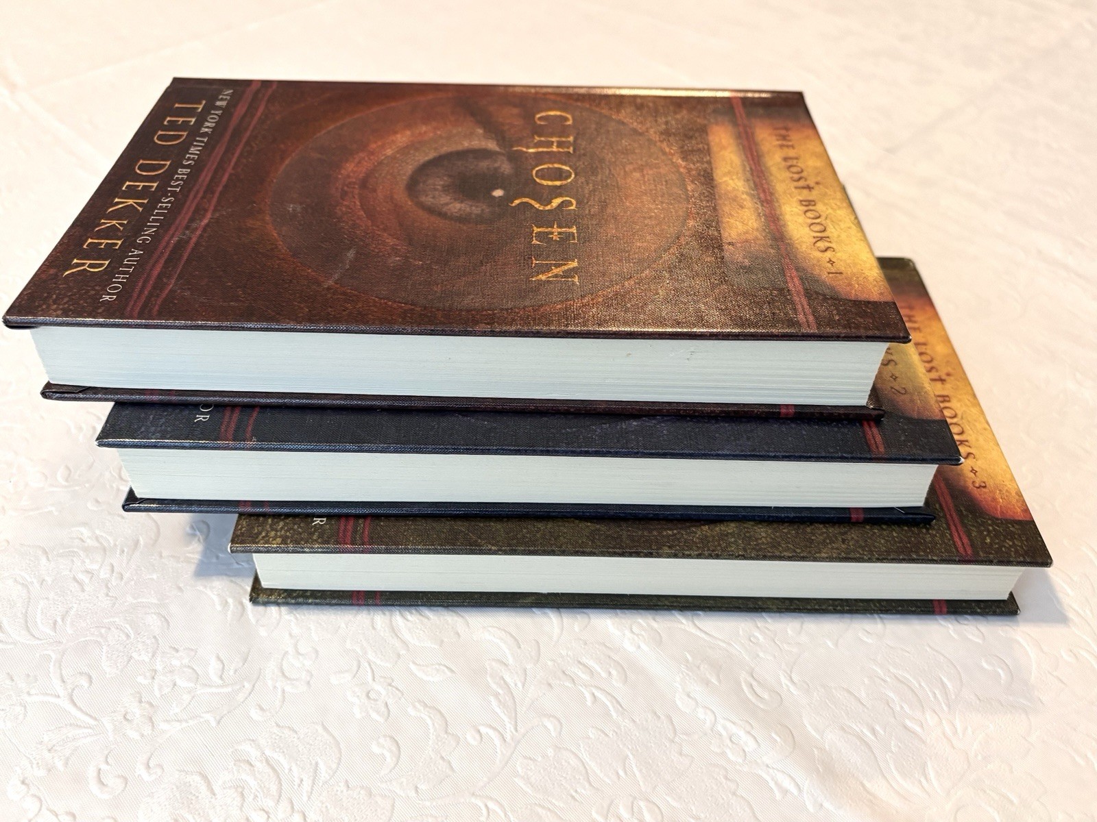 Ted Dekker: The Lost Books Series 1-3 (Chosen, Infidel, Renegade) Hardcover