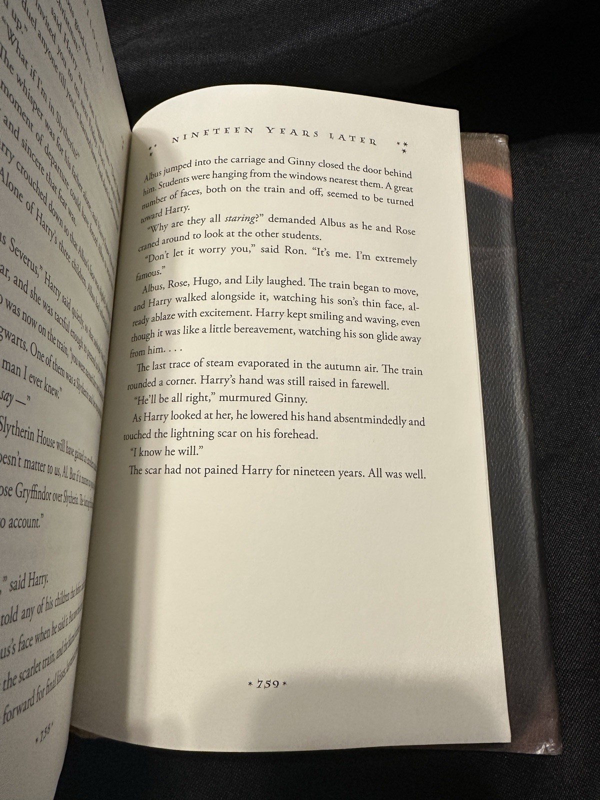HARRY POTTER and the Deathly Hallows First Edition 1st Print ERROR Page 759 Rare