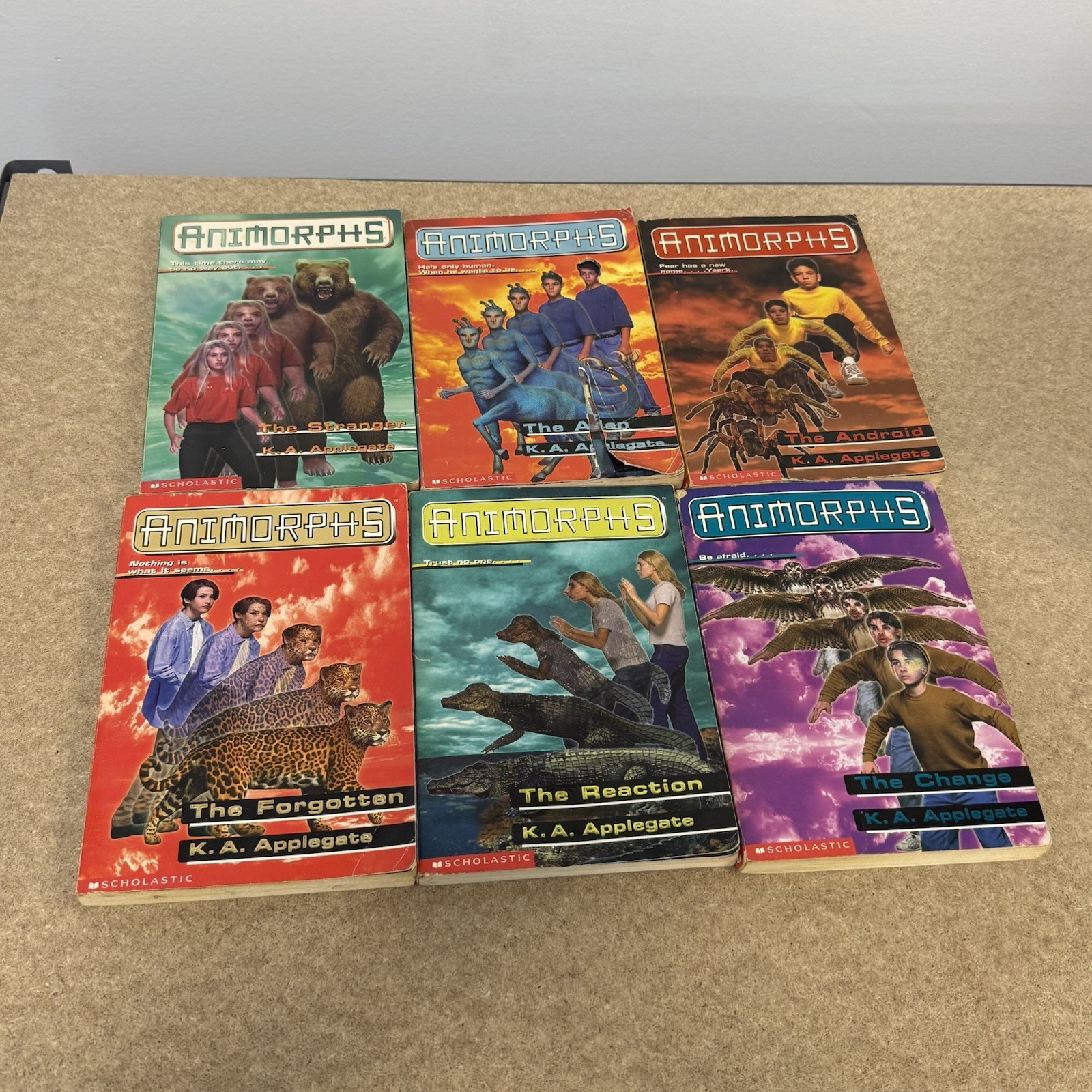 Animorphs Scholastic Book Lot Of 29 First Print Vintage 90s KA Applegate