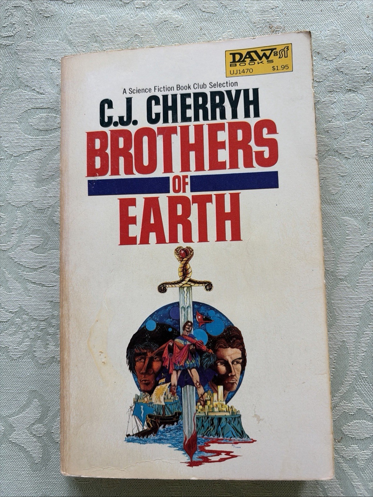 C.J. CHERRYH -YELLOW SPINE – DAW BOOKS – 1ST ED PB – 9 BOOK LOT -’76-’84