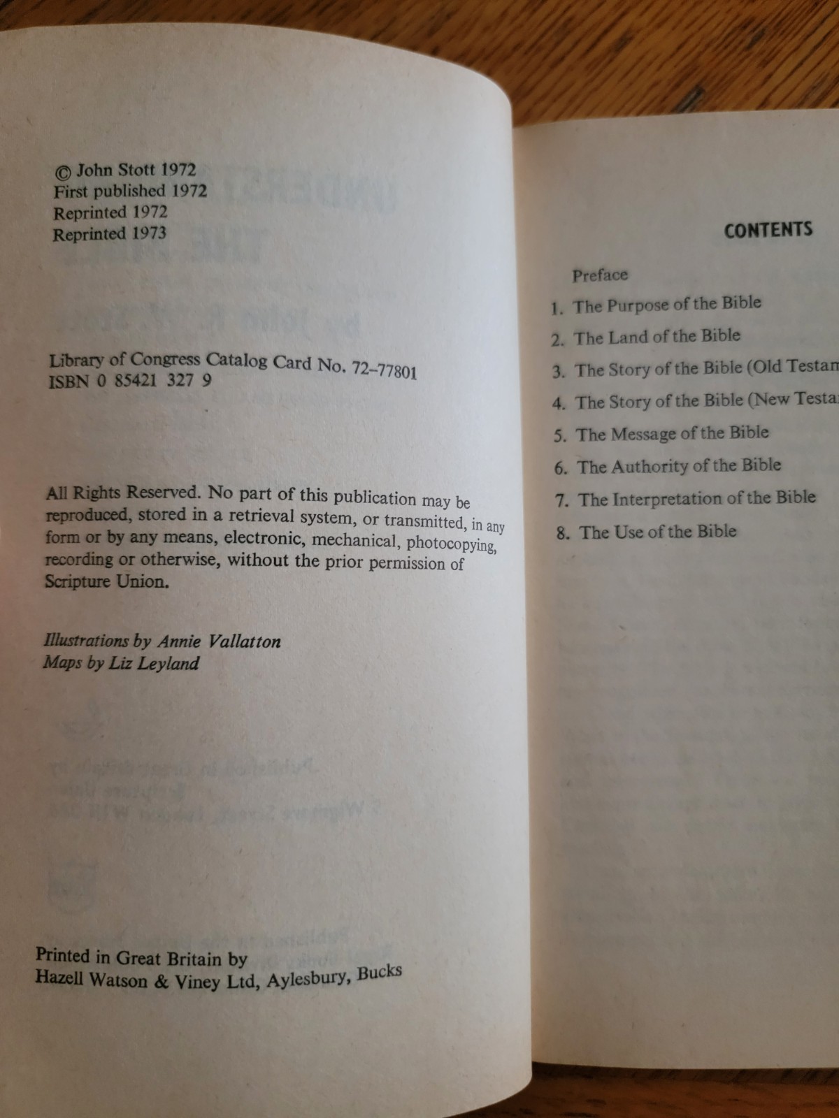 Understanding the Bible, John R. W. Stott