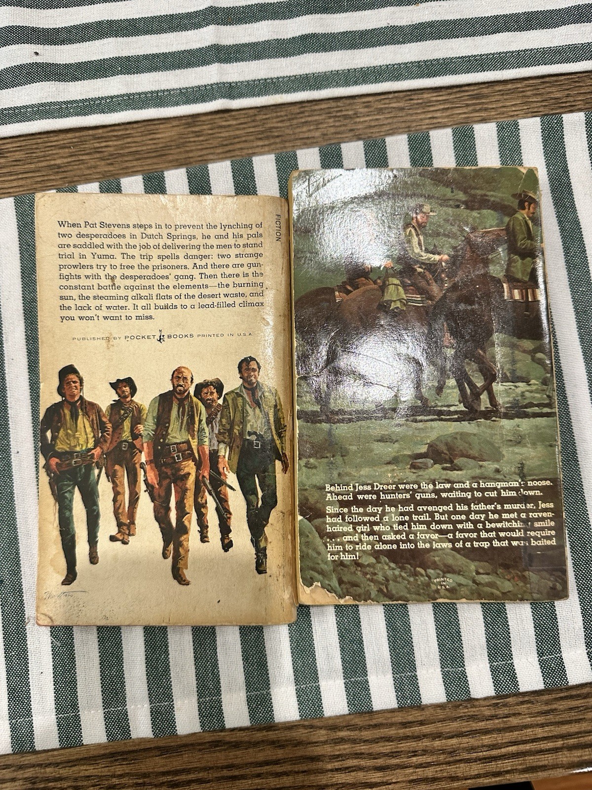 Old Peter Field & Max Brand Hangman’s Trail/Long, Long Trail PB Western Pocket