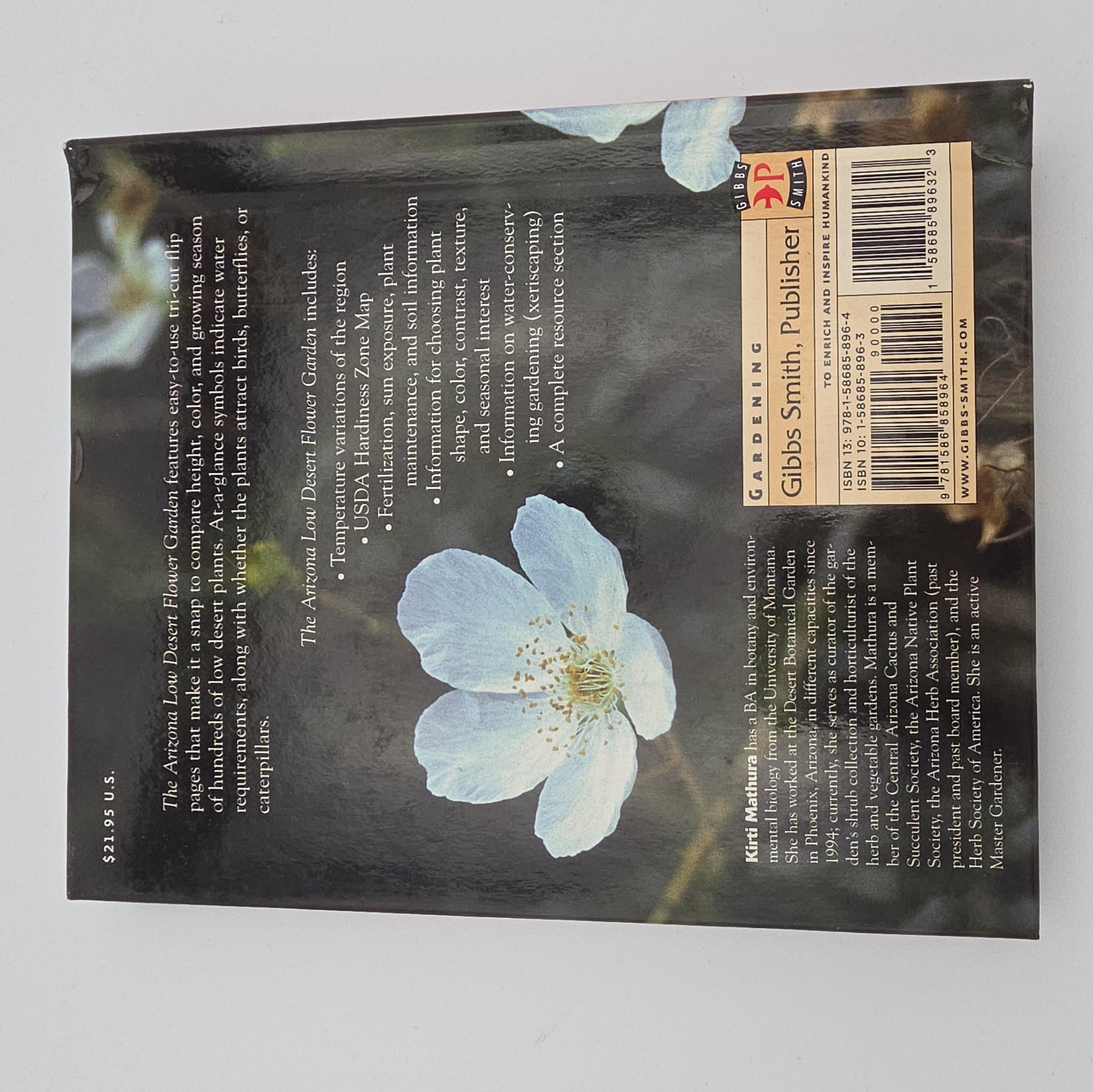 Arizona Low Desert Flower Garden : A Seasonal Guide to Bloom, Height, Color, and