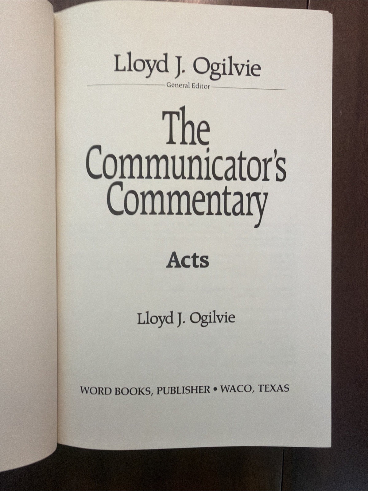 Ogilvie THE COMMUNICATOR’S COMMENTARY New Testament Bible Complete 12 Volume Set