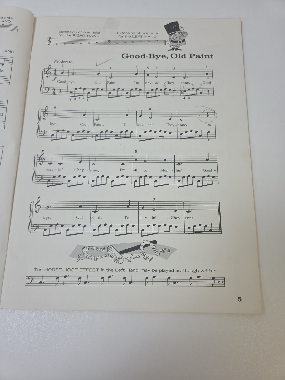 Vintage Alfred d’Auberge Piano Course Book 3 Lesson Book Music Instruction