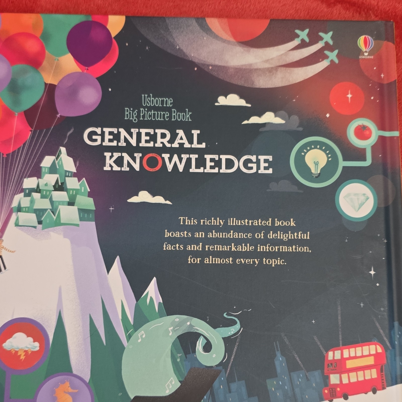 Usborne Big Picture Book General Knowledge Hardcover Illustrated English