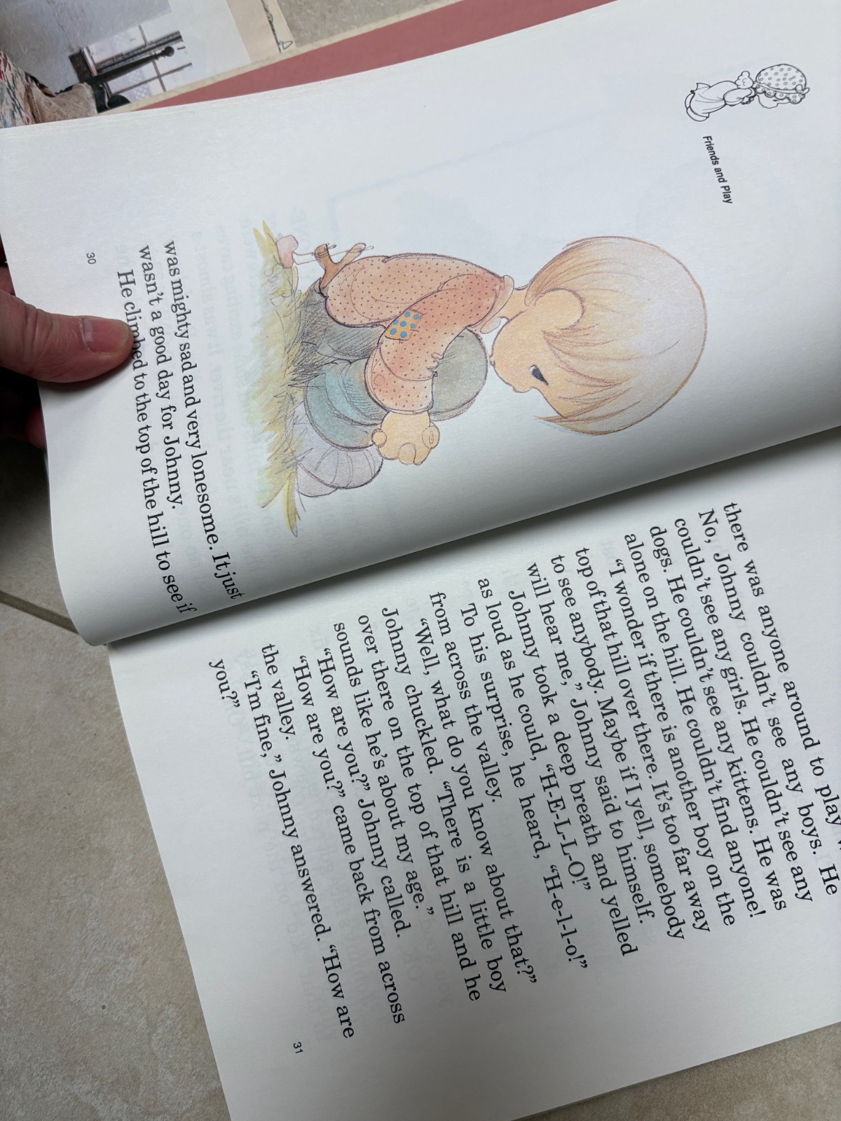 Precious Moments Bedtime Stories, hardcover, 250 pages, clean