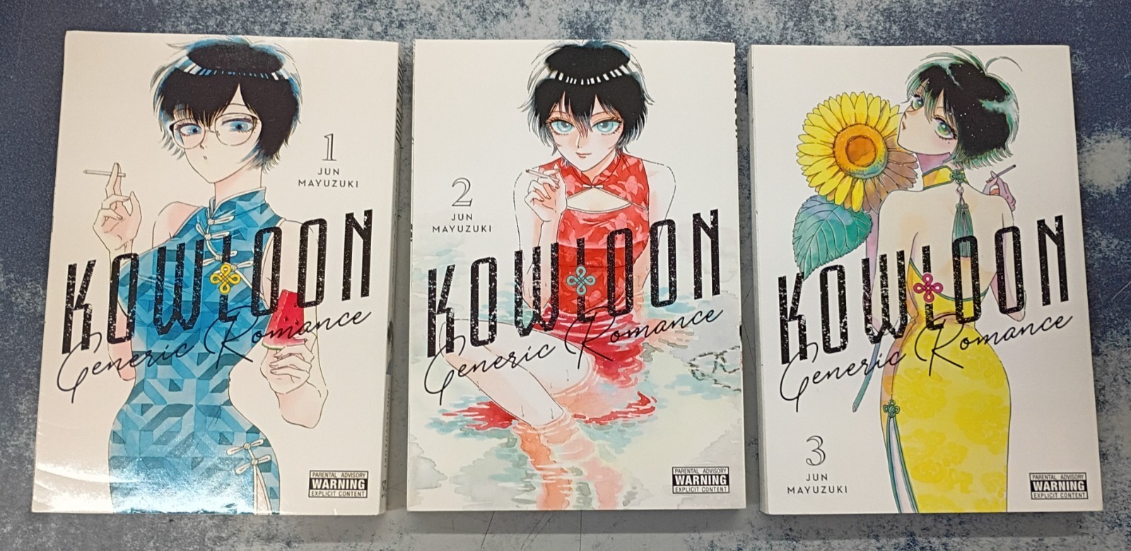 Kowloon Generic Romance 1, 2, 3 Complete Set, Good, 1st Printing Jun Mayuzuki