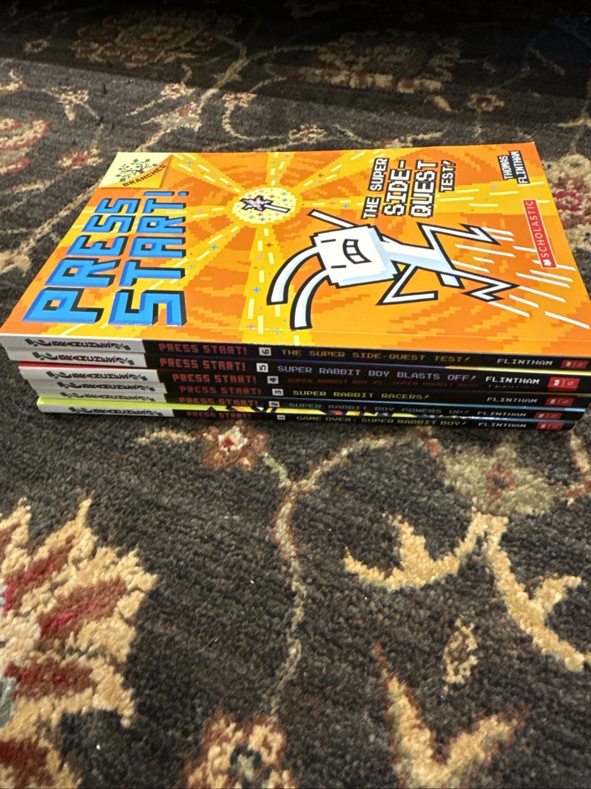 15 x New Scholastic Press Start Super Rabbit Boy Book Sets by Thomas Flintham