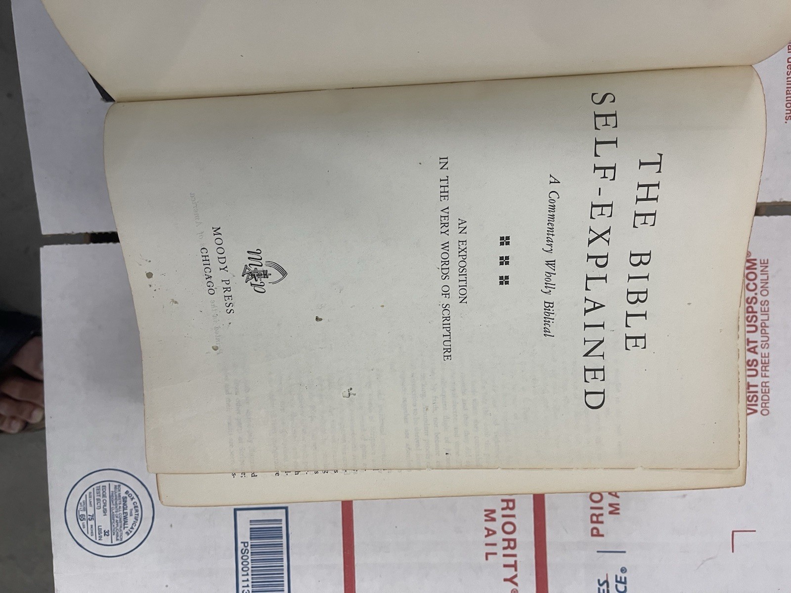 The Bible Self Explained by Moody Press With Matthew Henry Commentary, Topical.