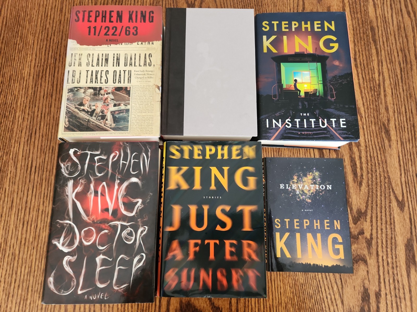 Stephen King Hardcover Lot of 6 Elevation, The Outsider, Doctor Sleep, 11/22/63
