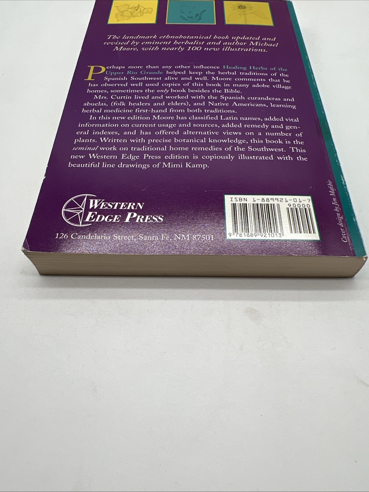 Healing Herbs of the Upper Rio Grand, L.S.M. Curtain, Michael Moore 1997, PB VG