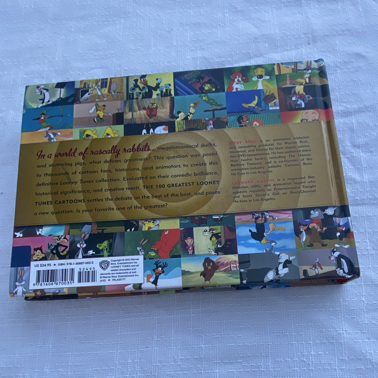 Insight Editions The 100 Greatest Looney Tunes Cartoons Hardcover Illus 2010