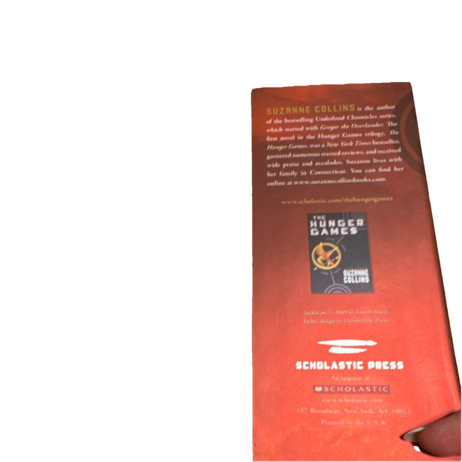 Suzanne Collins Catching Fire Hunger Games Hardcover 2009 Scholastic 1st Ed Dus…