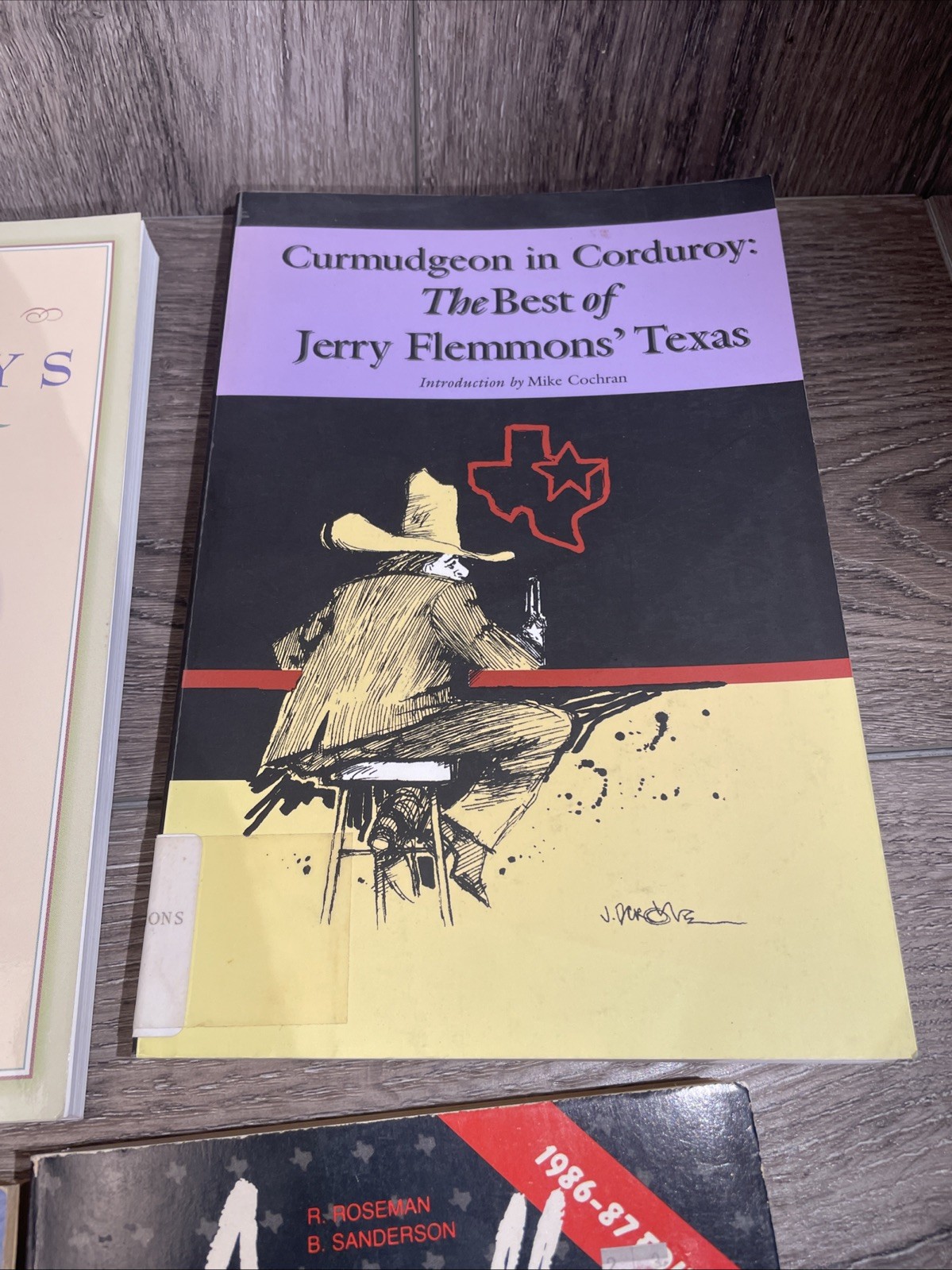 Texas Book Lot 10 Books History Fiction Travel Humour University Press