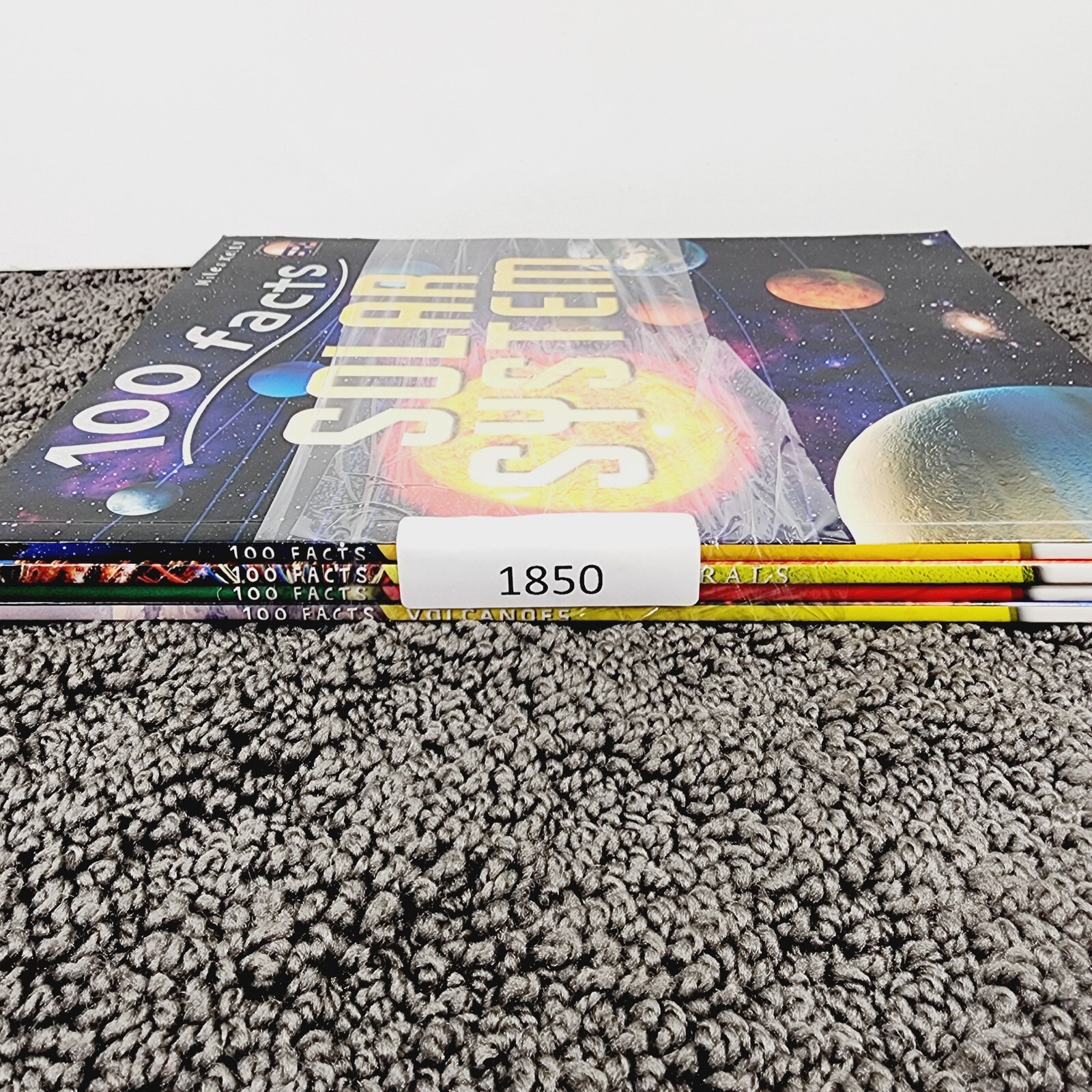 100 Facts Large Picture Book Lot 4 Miles Kelly Ages 7-11 Grades 1-5 Homeschool