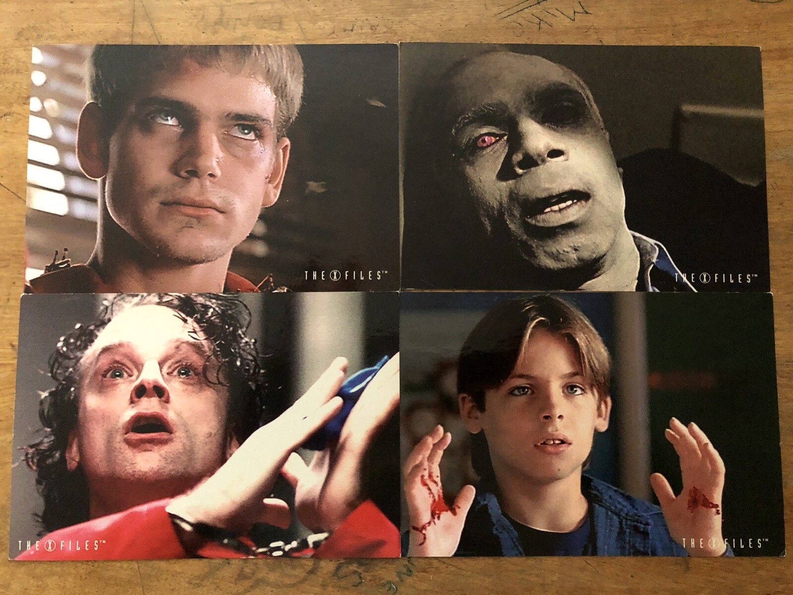 Lot of 21 The X-Files Postcards Unused 1997 Unexplained Phenomena Scully Vintage