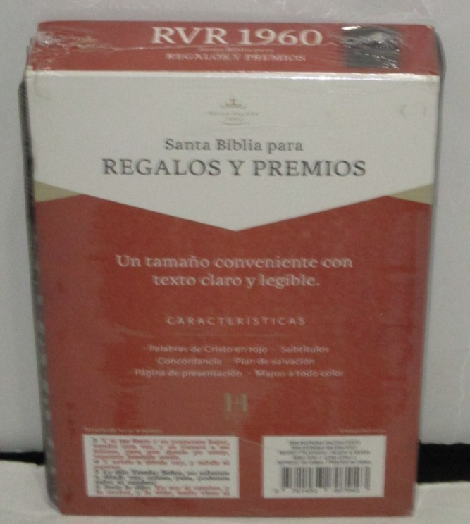 RVR 1960 Biblia Letra Grande con Referencias Brand New