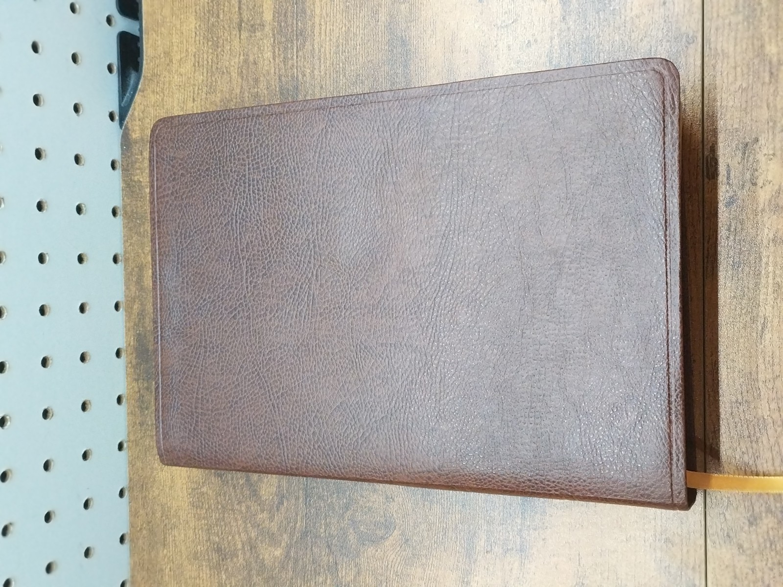 Holy Bible Scofield Study System Brown Leather NKJV Red Letter 2002 Oxford