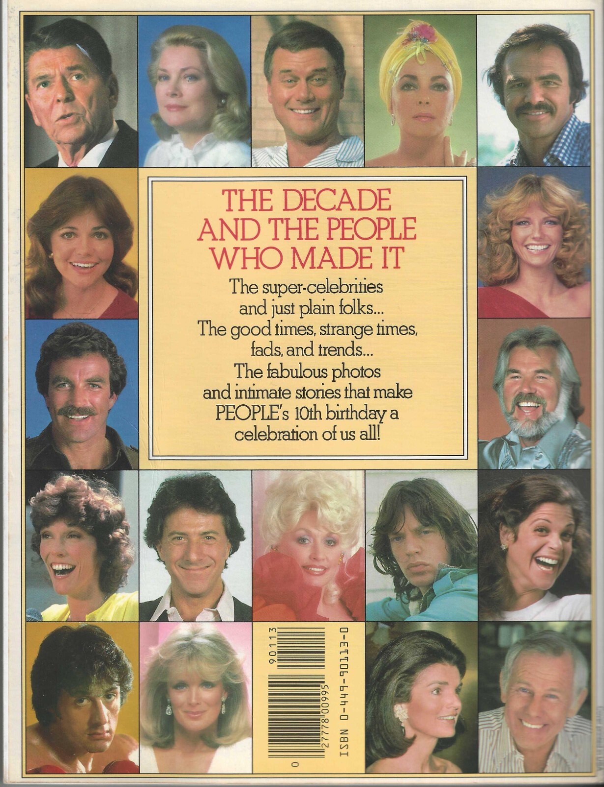 THE BEST OF PEOPLE: THE FIRST DECADE 1984 Gloss Cover Paperback Ballentine Books