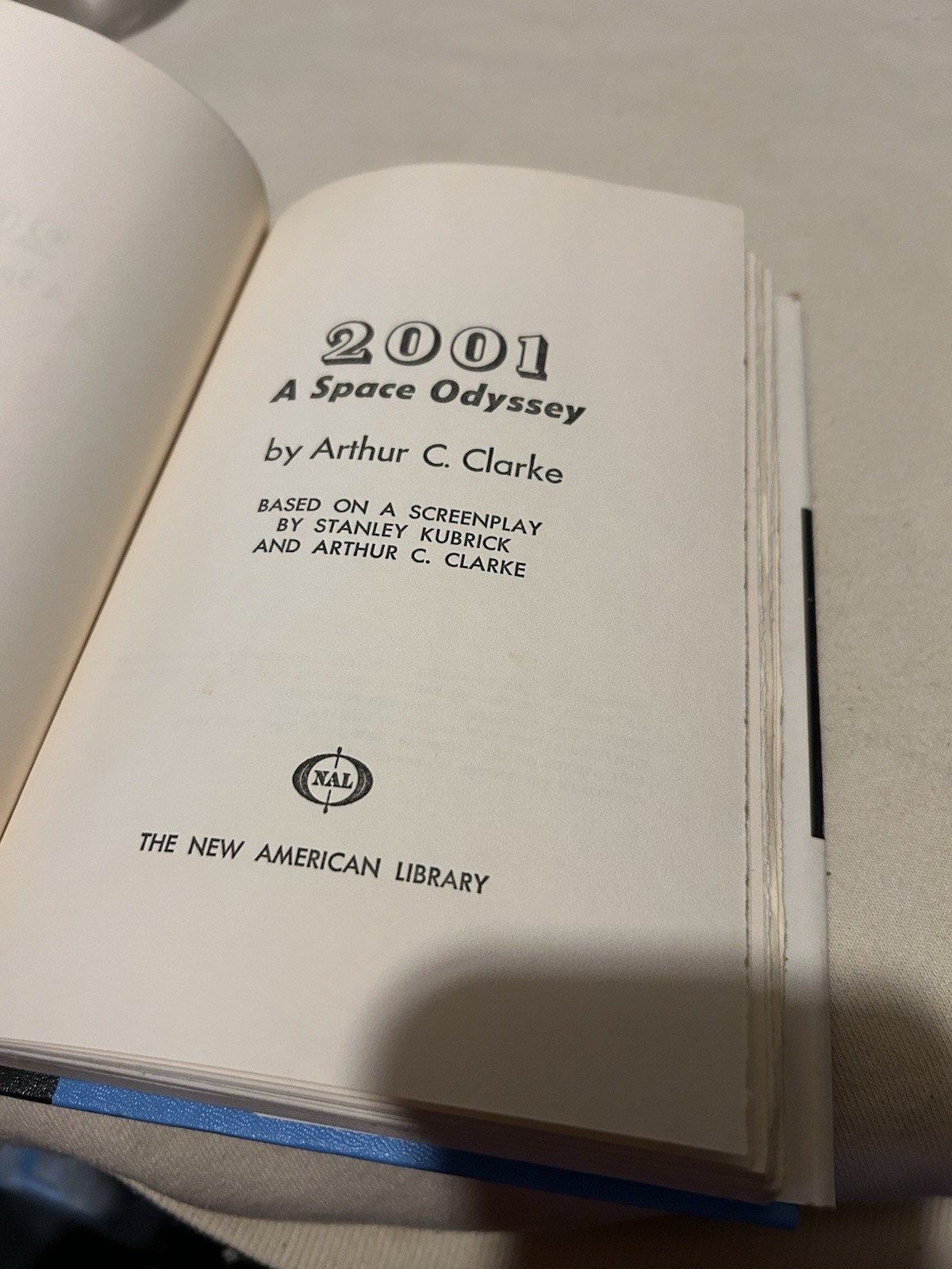 2001: A SPACE ODYSSEY (1968) By Arthur C. Clarke – Hardcover Book Club
