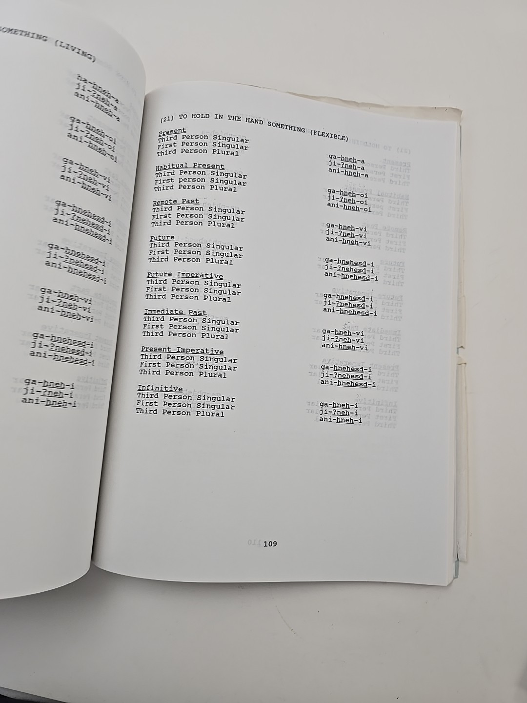 A Structured Approach to Learning the Basic Inflections of The Cherokee Verb
