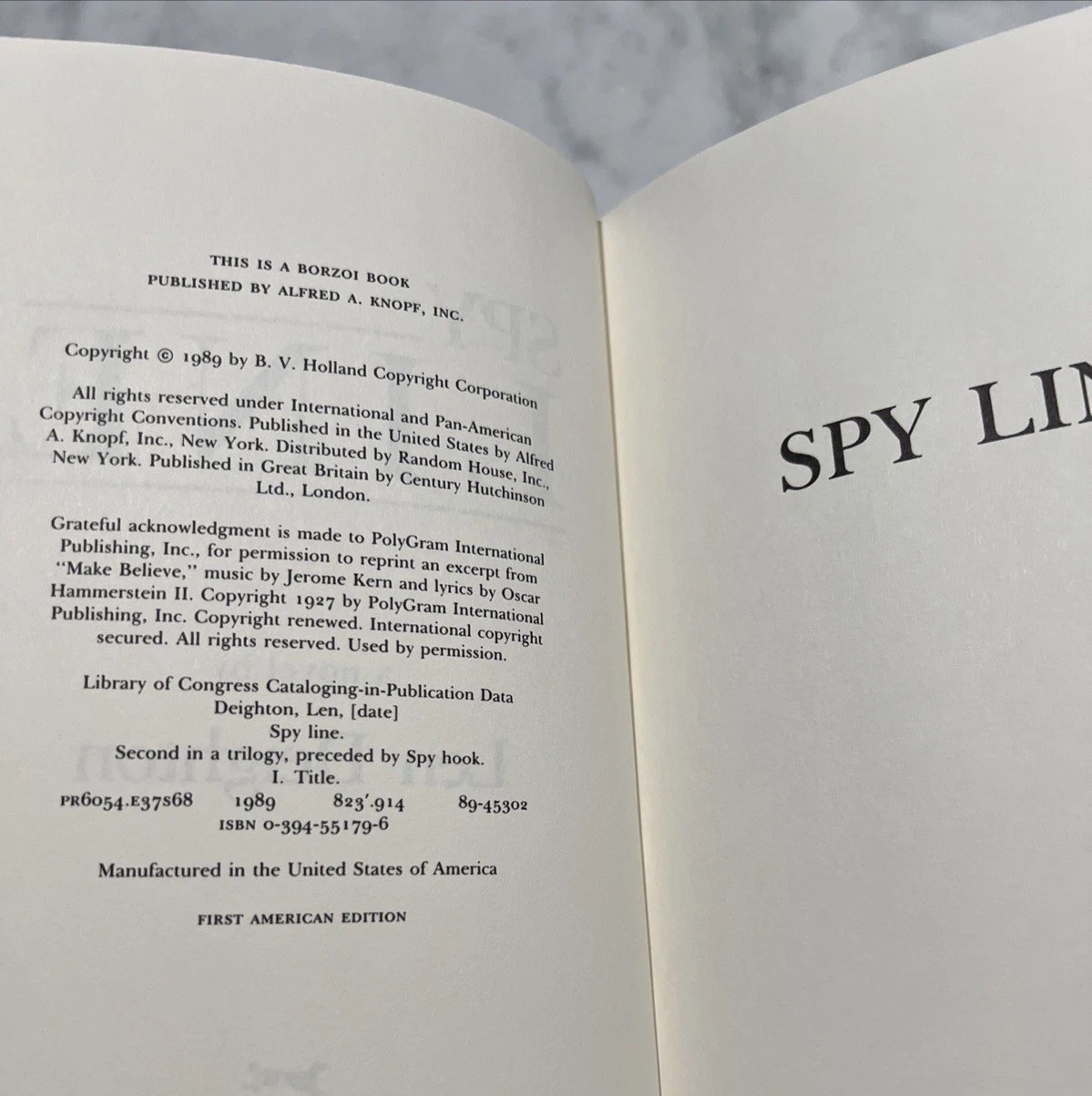 Len Deighton Book Lot 5 Trilogy And Set 2 Spy Hook Spy Line HC DJ Several 1st