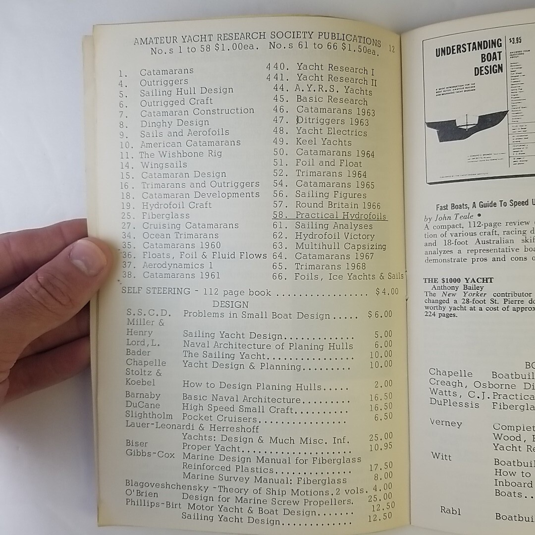 Nice Vintage 1969 Book Shelf Sea Life BOOK Catalog – 34 Pages