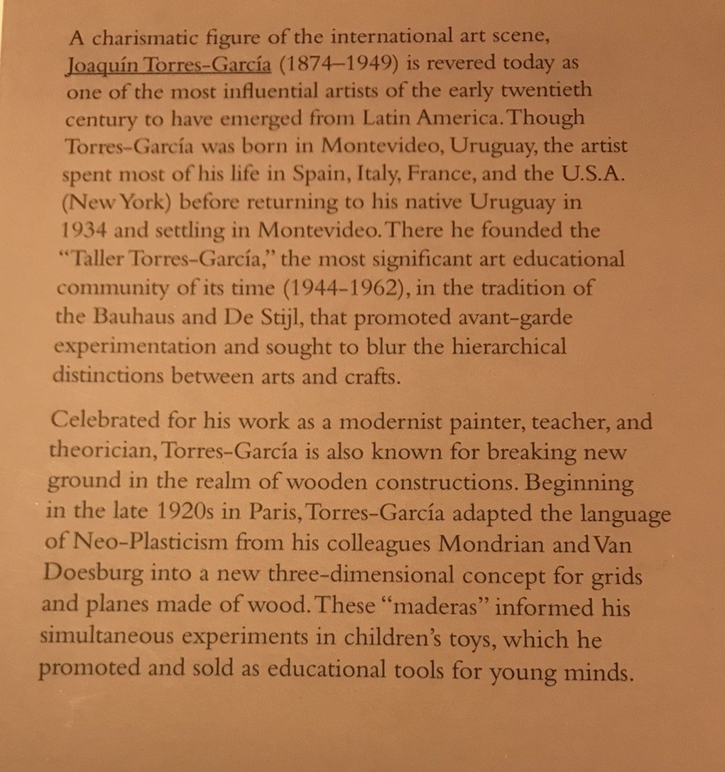 Joaquin Torres García by Margit Rowell (Art Book 2009)