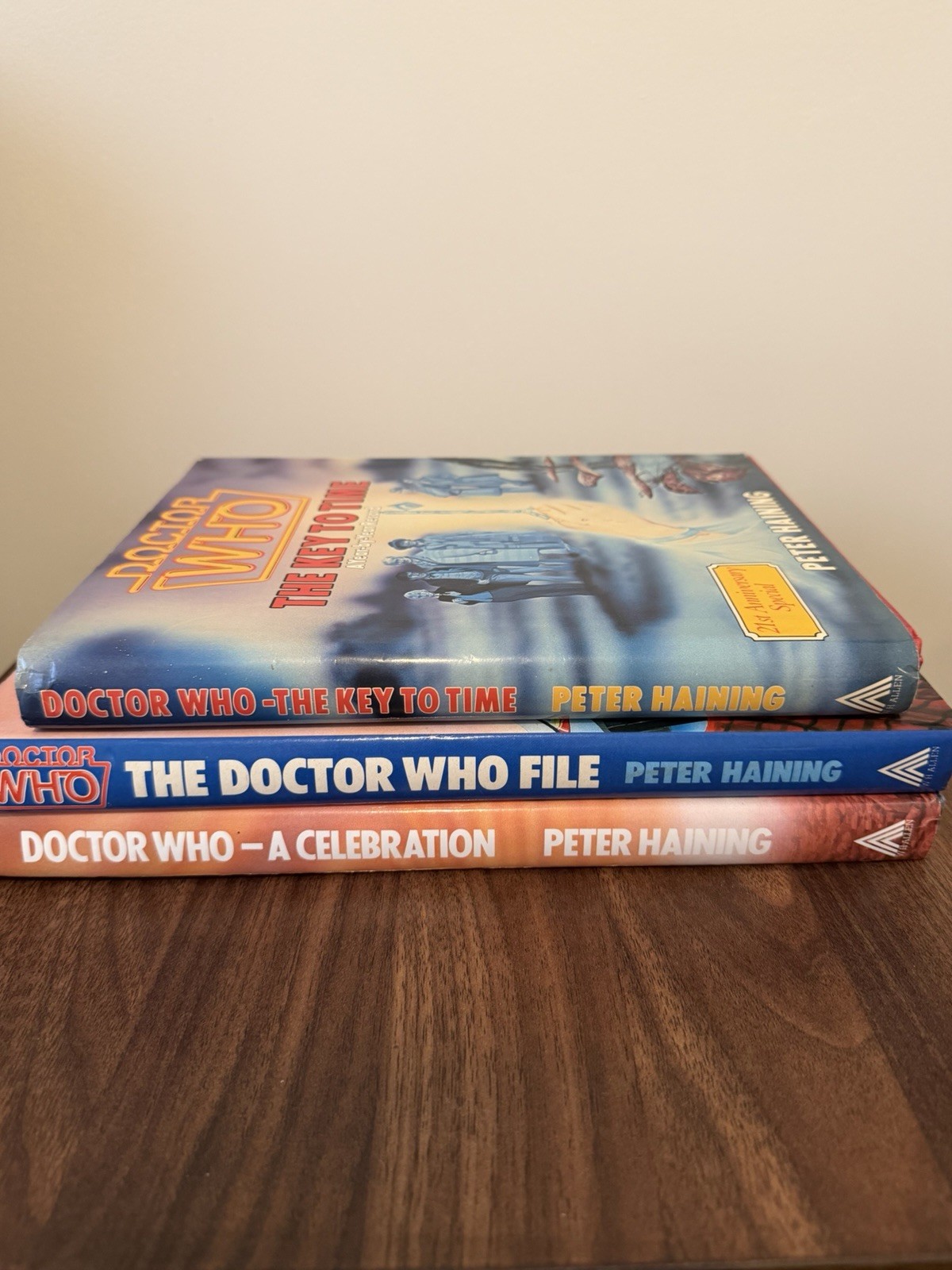 Lot of 3: Doctor Who – A Celebration, Doctor Who File, & Key to Time Books