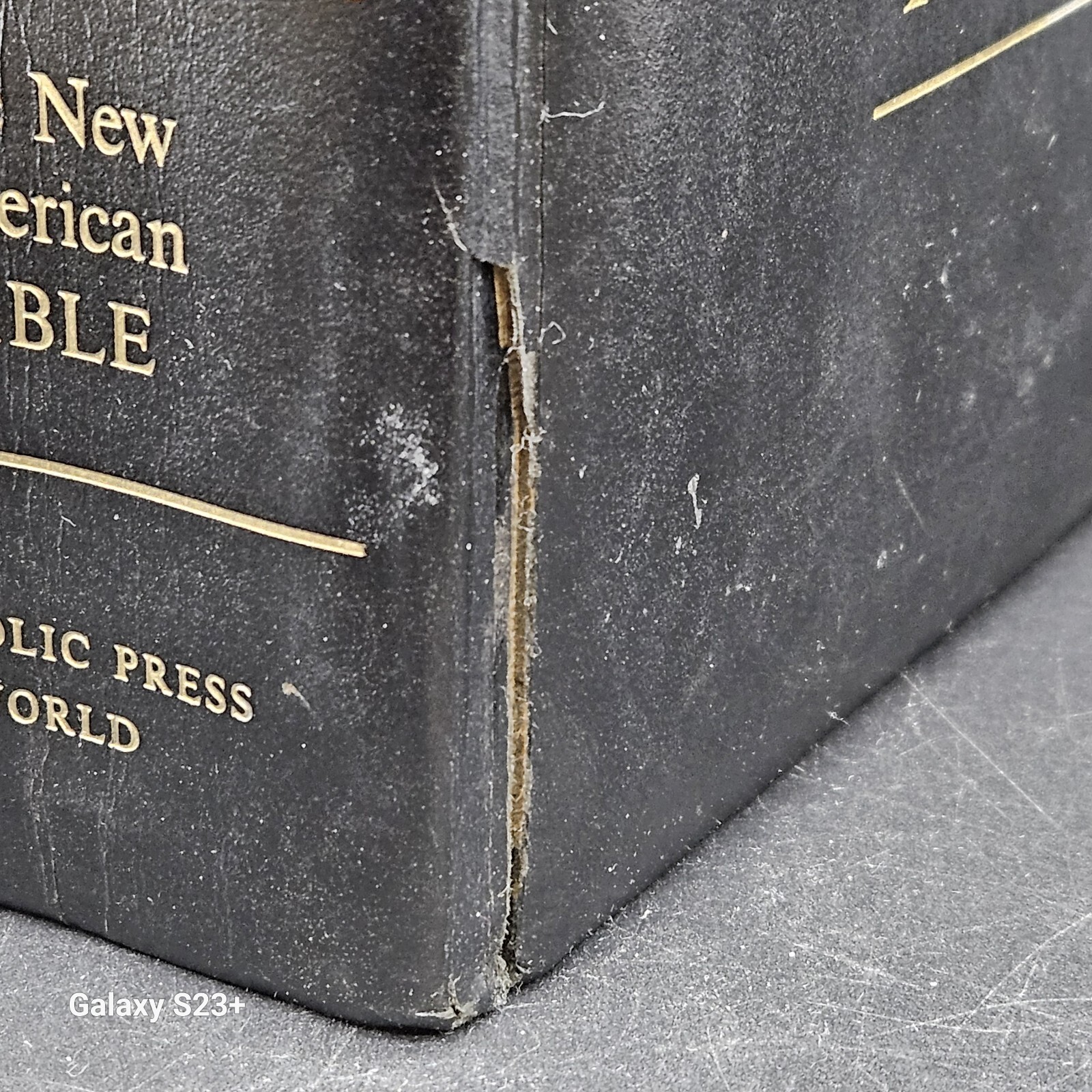 New American Bible NAB 1971 First Edition Special Family Ed. Red Letter Catholic