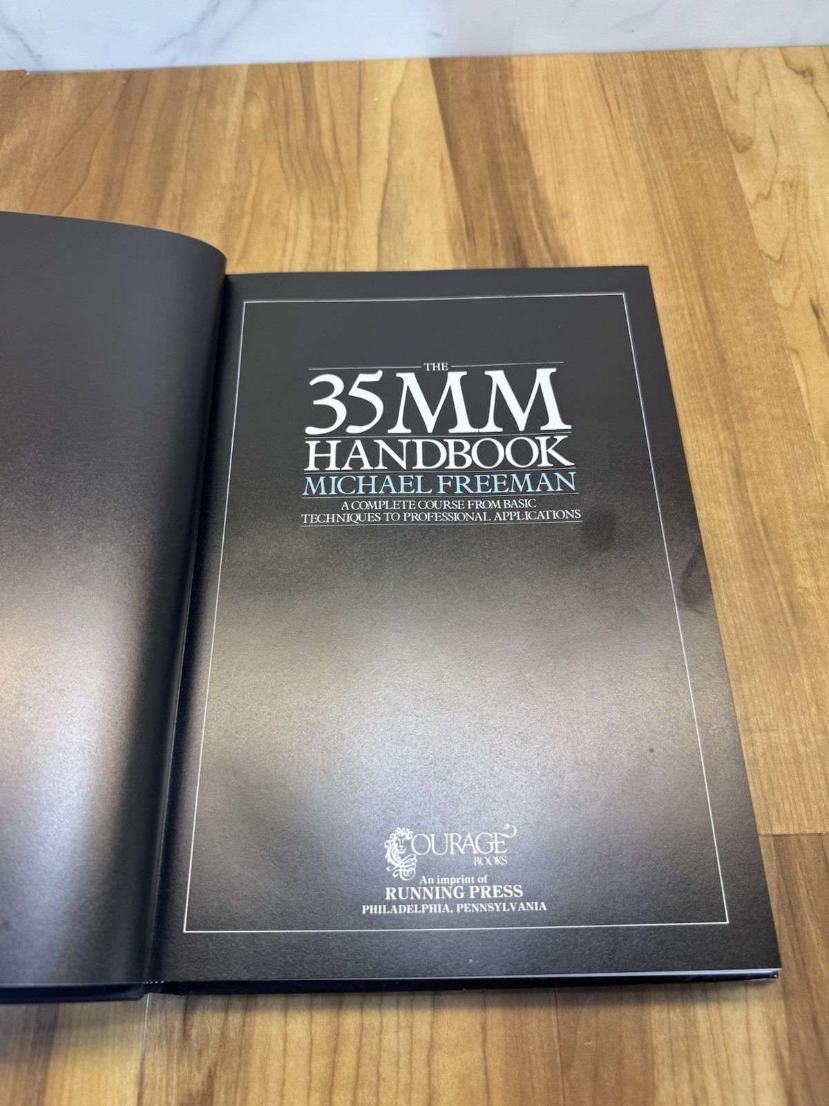 The Thirty-Five Millimeter Handbook by Michael A Freeman 1988 Hardcover W/DJ
