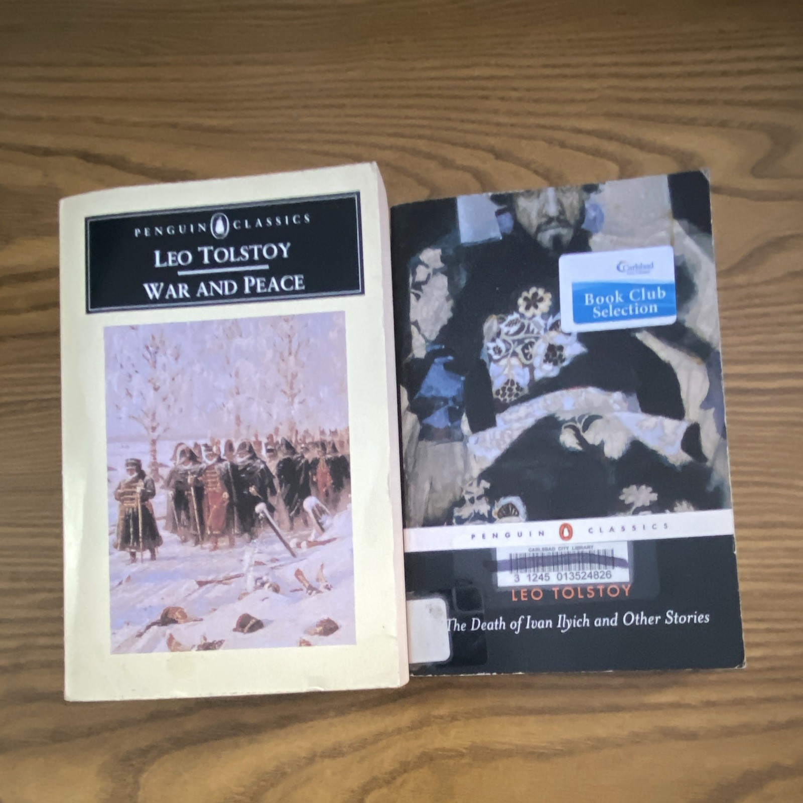 Penguin Classics Leo Tolstoy War and Peace & Death of Ivan Ilyich Paperback