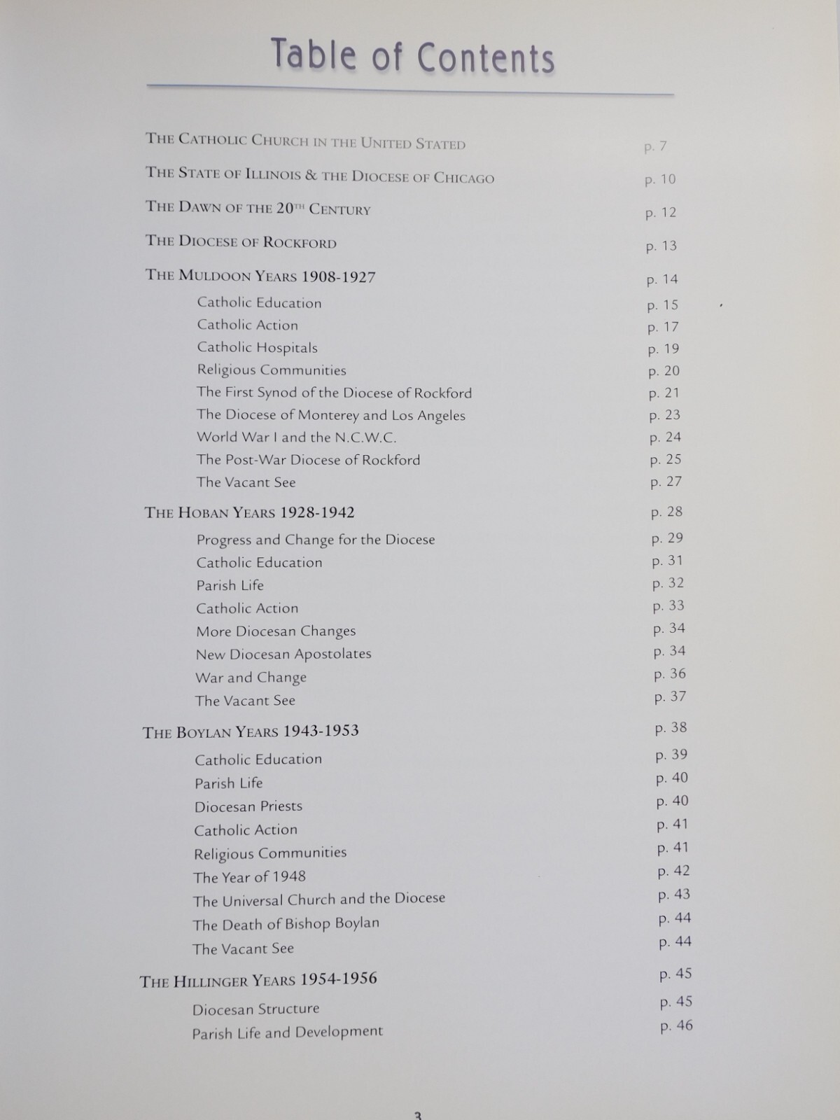 Rockford IL Catholic Diocese Centennial History 1908 – 2008 HC 376 Pages OOP