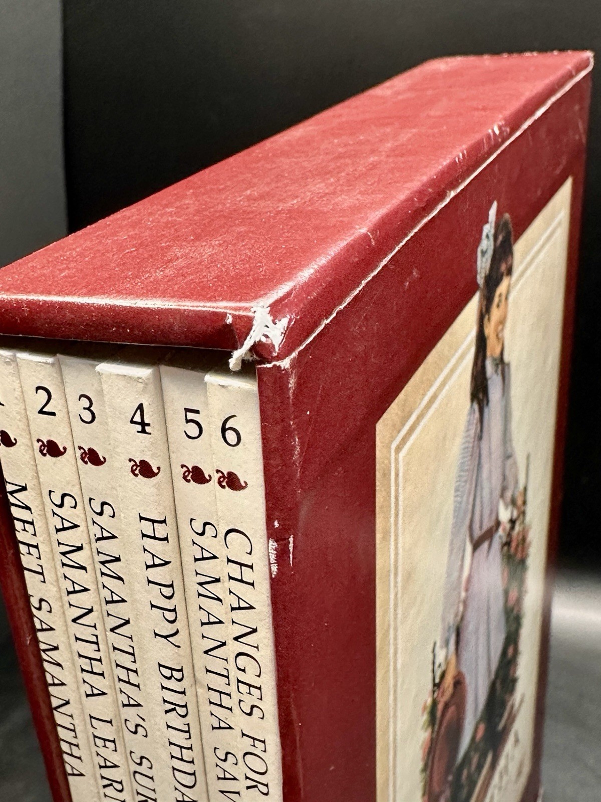 American Girl 1st Edition Samantha Box Set Pleasant Company Books 1-6 SOME MINT