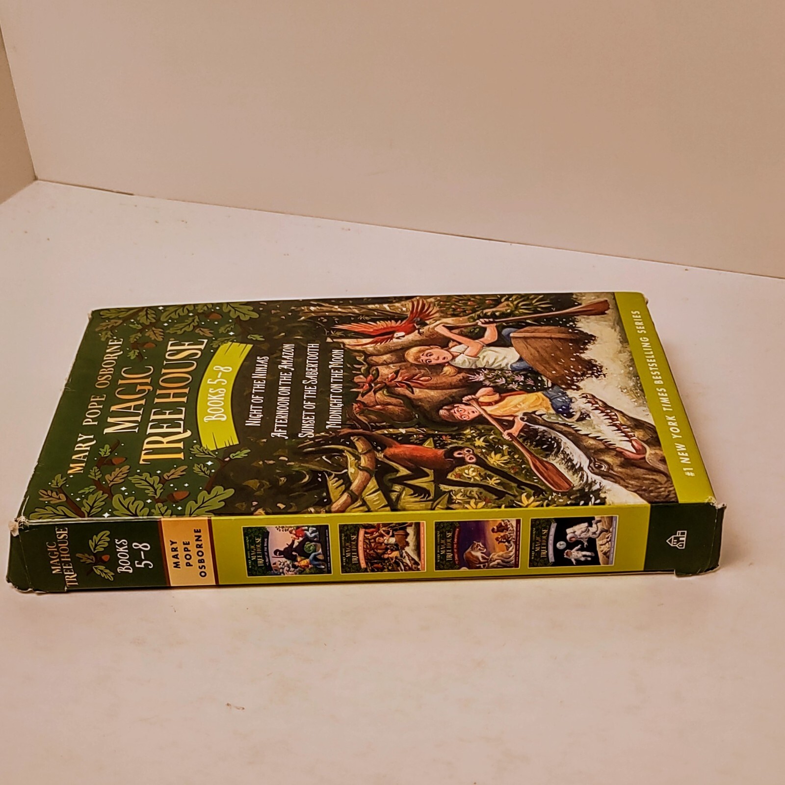 Mary Pope Osborne Magic Tree House Books 5-8 Boxed Set Fantasy Magic Action