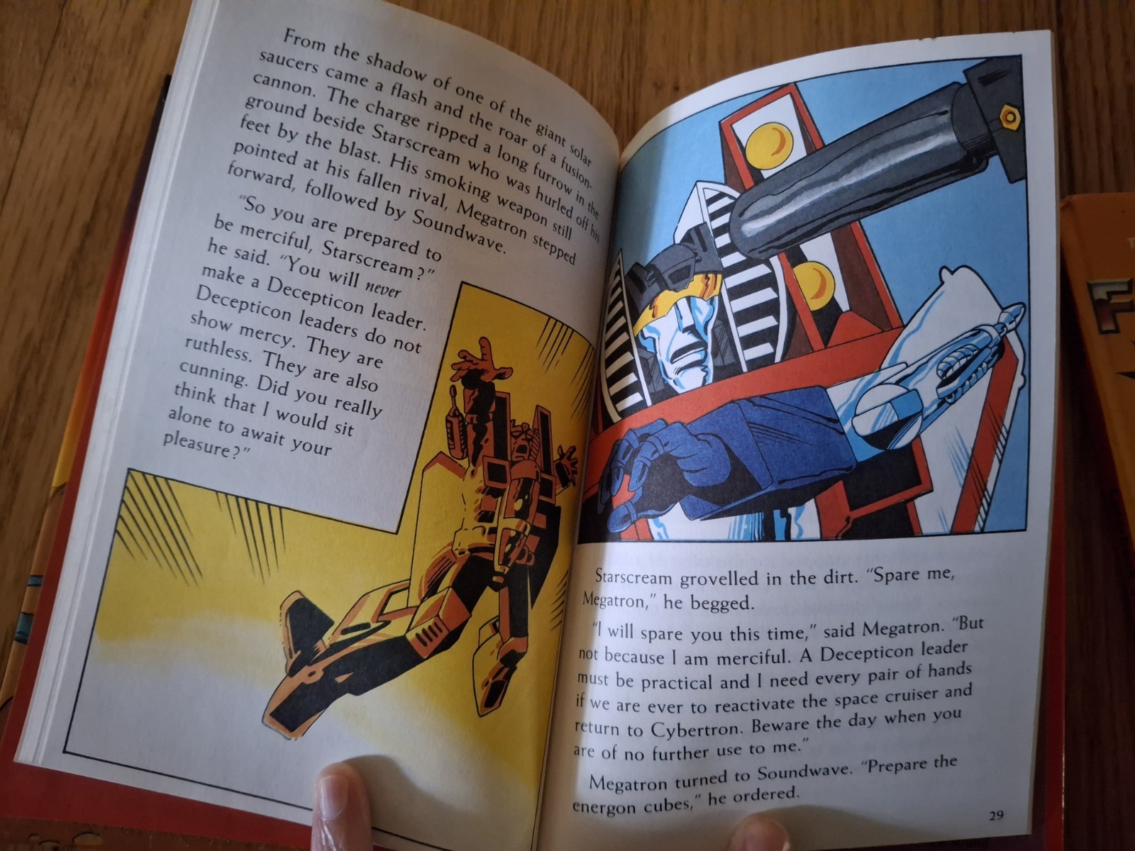 Vintage Transformers Books Laserbeaks Fury Megatrons Fight For Power Decepticon