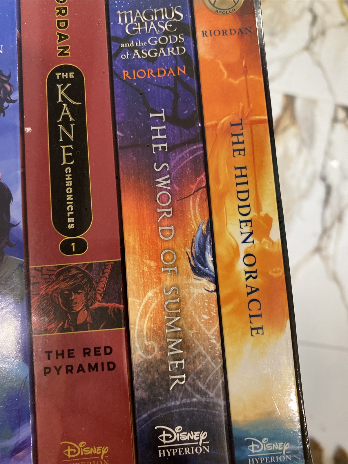 Read Riordan Rick Riordan Paperback Novel 5 Book Box Set Collection~New! Sealed!
