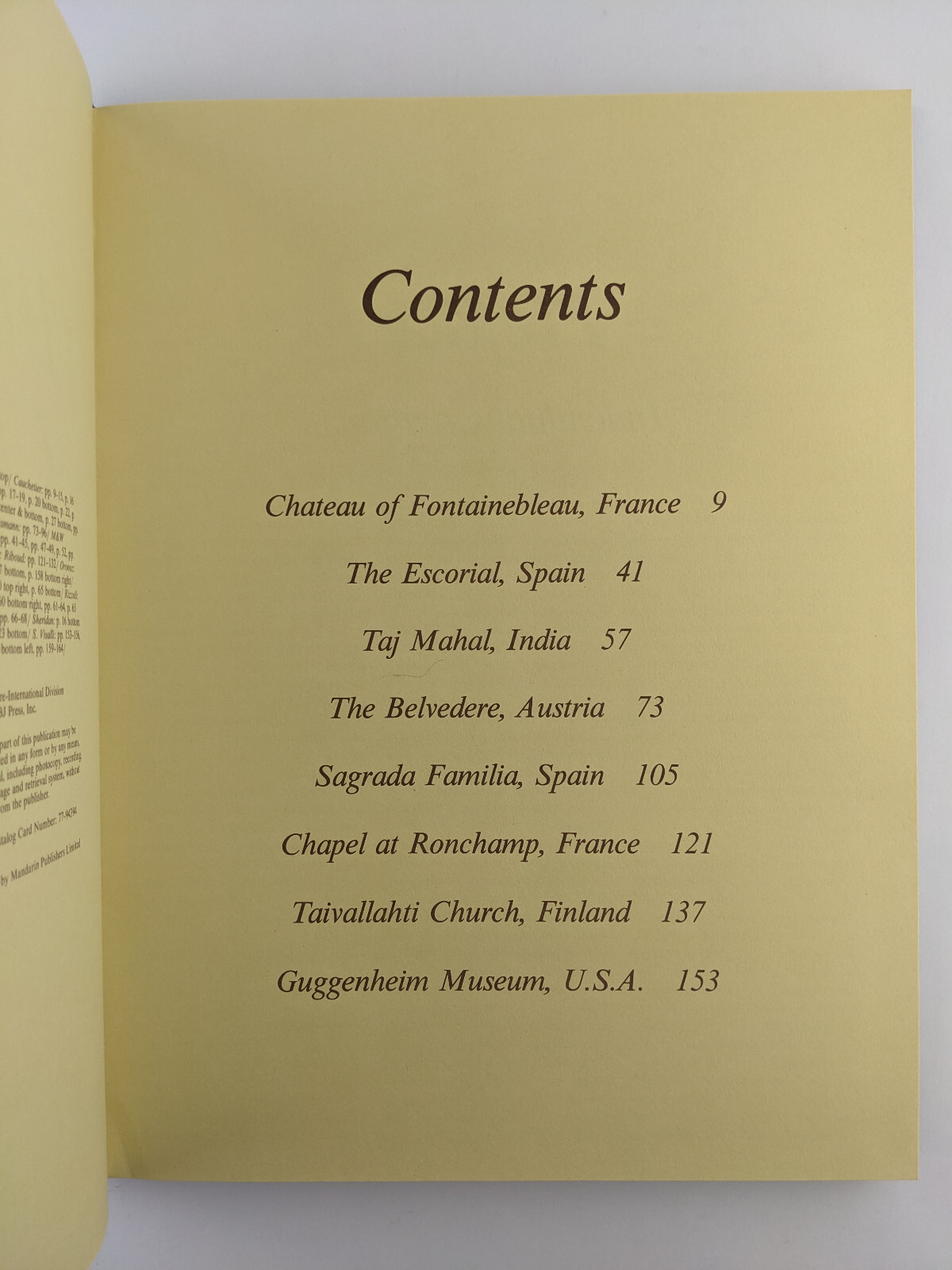 Individual Creations – The Grand Tour – Volume 1977 Hardcover / Dust Jacket
