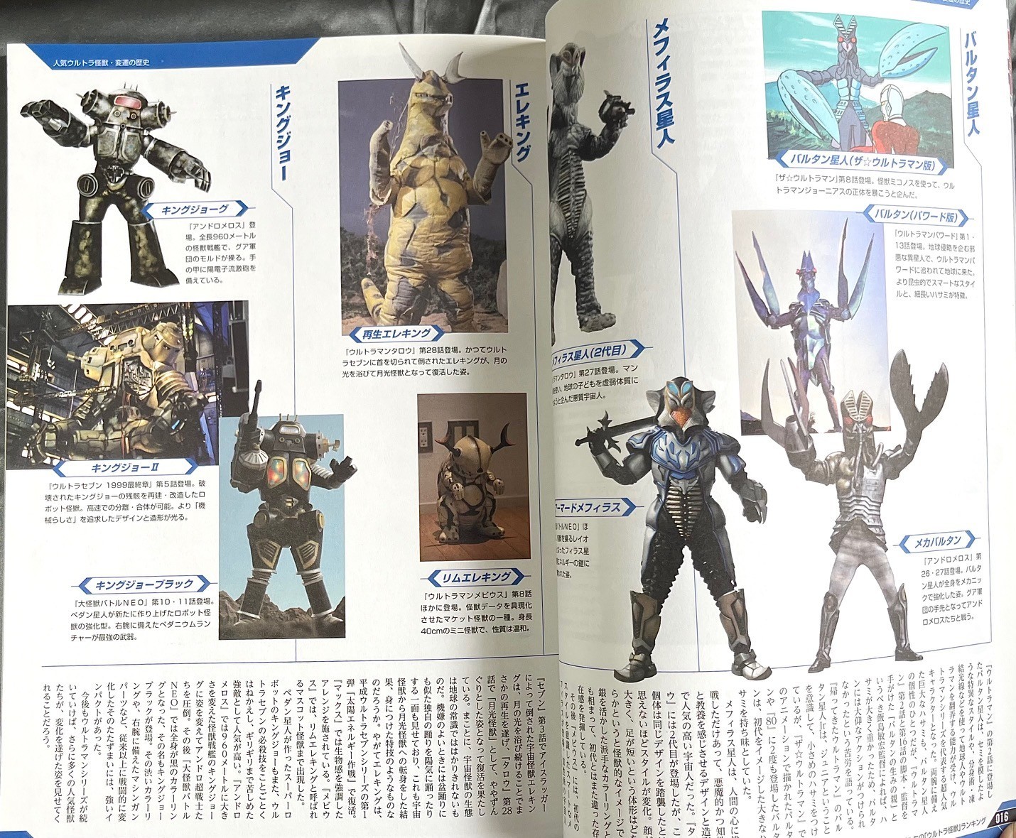 Ultraman Kaiju Popularity Ranking Encyclopedia Book Japan 111 Pages