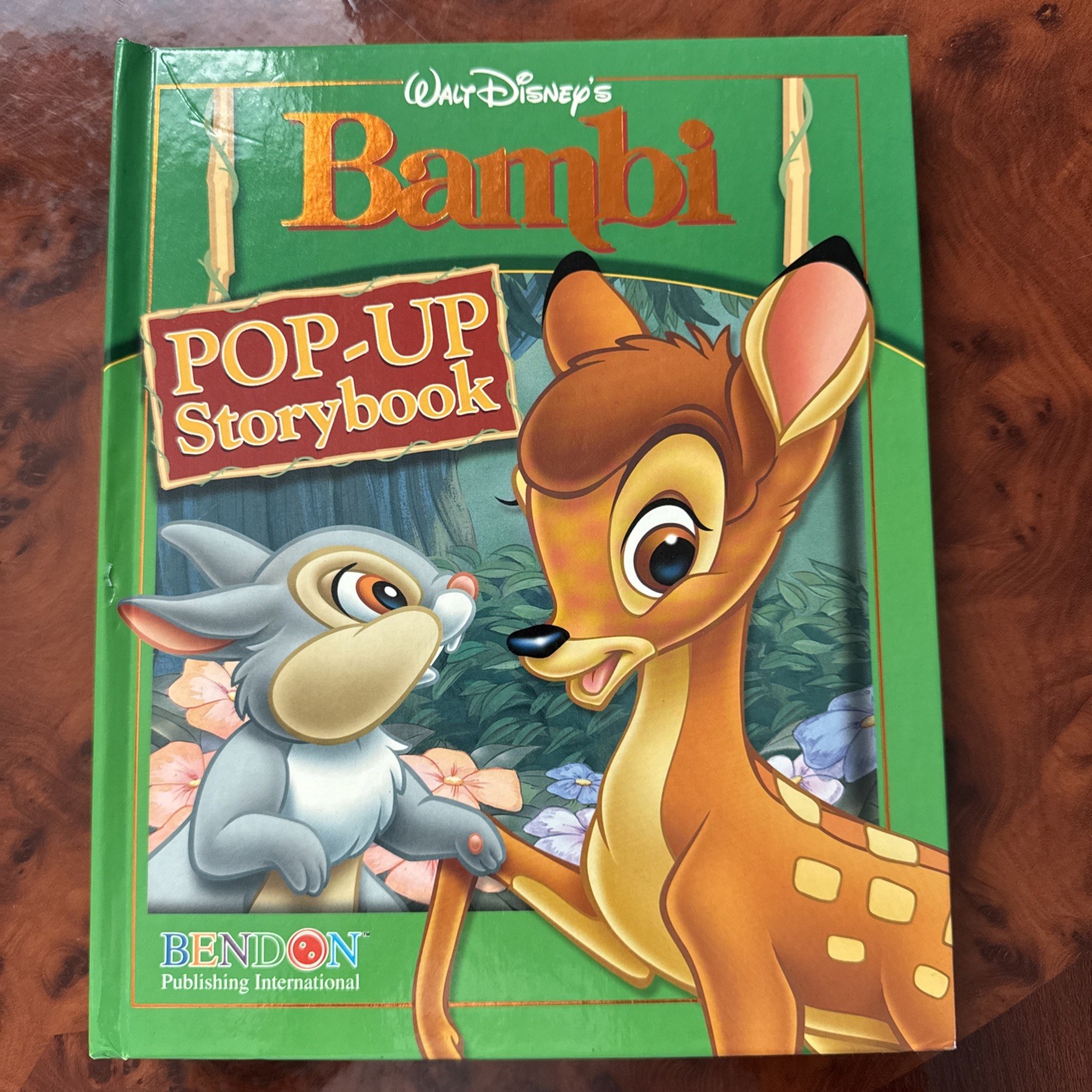 Like NEW !! Walt Disney BAMBI POP-UP STORYBOOK-Hardcover-2006 Bendon Publishing