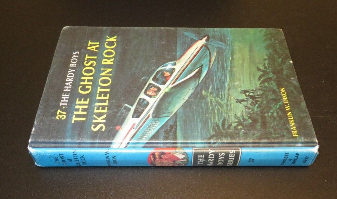 Hardy Boys # 37 The Ghost at Skeleton Rock matte hardcover Franklin W. Dixon