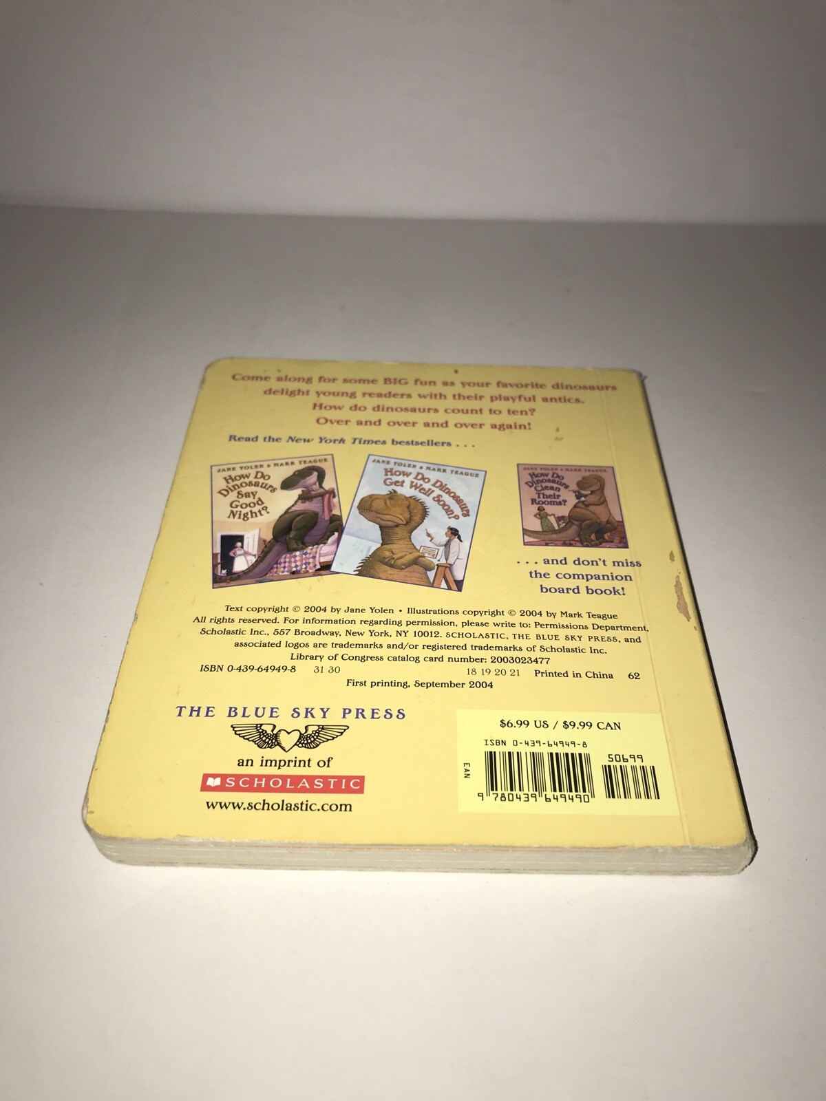 How Do Dinosaurs Count To Ten? , Board book , Yolen, Jane