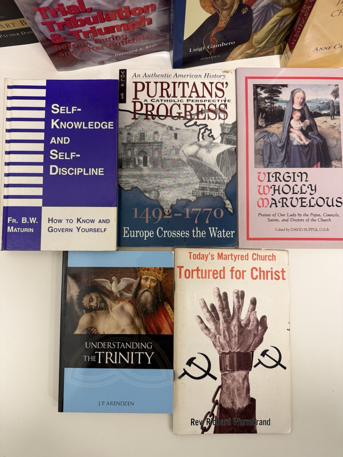 Christian Theology Devotional Catholic C.S. Lewis History Book Lot 9 Books