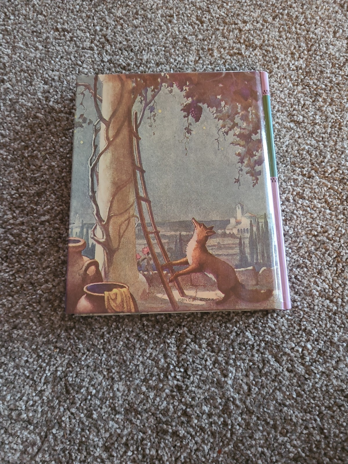 Aesops Fables illustrated by Nora Fry Book Longmeadow Press HC 1988 1st Edition