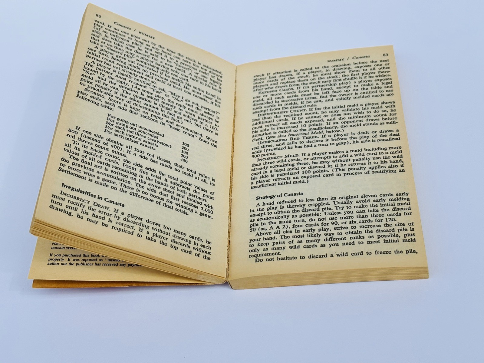 Hoyle’s Rules of Games by Albert H. Morehead & Geoffrey Mott-Smith VTG Book Set
